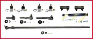 Chevy 4X4 K10 K20 V20 Drag Link Tie Rods Ball Joints  