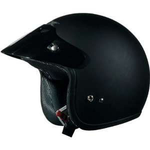 AFX Solid Youth FX 75Y Harley Motorcycle Helmet   Flat Black / Youth 