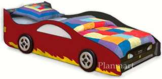 Childrens Sport Car For Boy Or Girl Bed Project Plans  