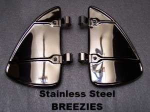 BREEZIES, STAINLESS STEEL for Wing Vent Window. Classic  