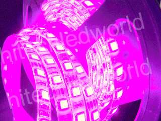 5M Pink SMD 5050 Waterproof 300p LED Strip Light Lamp  