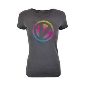  Virtue Girls V T shirt   Charcoal