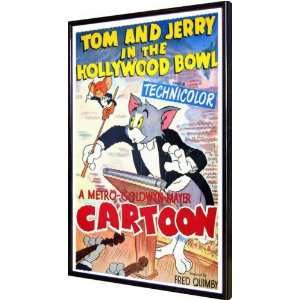  Tom and Jerry in the Hollywood Bowl 11x17 Framed Poster 