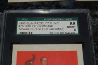 1956 Gum Products Inc. Bob Fitzsimmons Adventure (The Hull Collection 