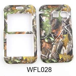  RUBBER COATED HARD CASE FOR SANYO JUNO SCP2700 FOREST CAMO 