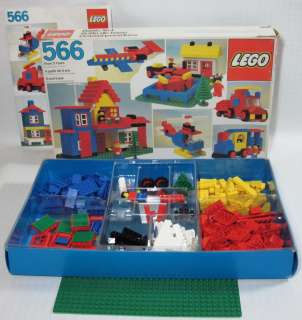 Lego 566 Basic Set Universal Building Set Classic Town 1981  