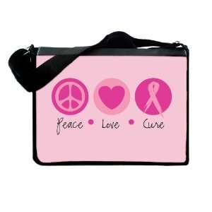  Insomniac Arts   Peace Love & Cure Pink Ribbon Messenger 