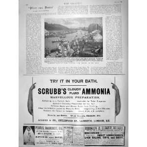  1899 Saltford Regatta Clifton Henley Scrubbs Amonia