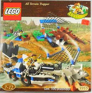 Lego 5955 Adventurers All Terrain Trapper Factory Sealed 186 pcs Set 