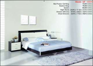 5pc Contemporary Modern Queen Bedroom Set #MF 10004  
