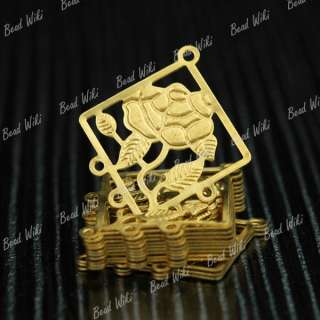 material brass size 21x17 5x0 5mm hole size 1mm amount 25 pcs color 