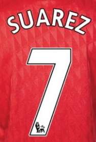 number content 6 x 2 5 inch letter suarez 1 x