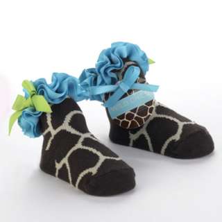 Wild Child Giraffe Socks   Mud Pie 0 6  