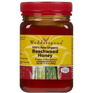  Wedderspoon Organic Raw Organic Active Beechwood Honey 17 