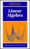 Linear Algebra, (0198502370), Richard Kaye, Textbooks   