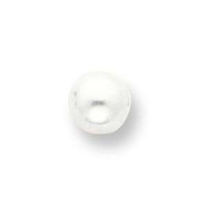  White Half Drilled Pearl