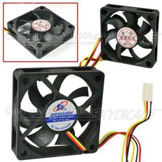 Pin 12V 60mm PC Computer CPU Case Cooler Cooling Fan  