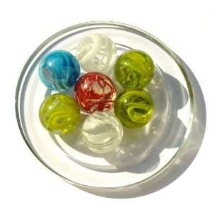  2 Larges Marbles   Marble FROISSES   Glass Marble diameter 