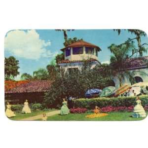 1950s Vintage Postcard View of Cypress Gardens   Winter Haven Florida