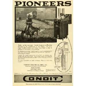  1923 Ad Condit Electrical Power D17 Interrupting Circuit 