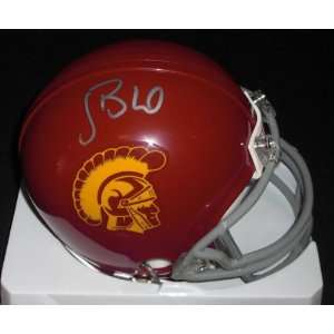  John David Booty USC Trojans Autographed Mini Helmet 