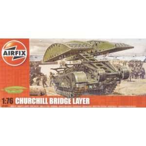  Airfix   1/76 Churchill Bridge Layer Tank (Plastic Model 