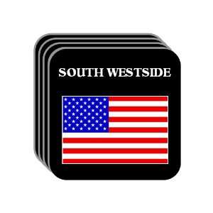  US Flag   South Westside, Florida (FL) Set of 4 Mini 