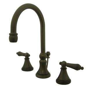 EOD Widespread Oil Rubbed Bronze Lavatory Faucet ES2985  