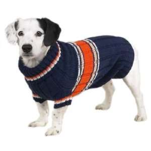  Varsity Turtleneck Dog Sweater   Small