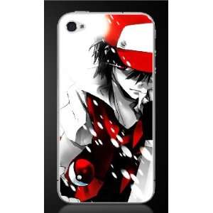  ASH KETCHUM from Pokemon iPhone 4 Skin Decals #1 x2 