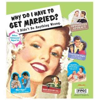 get married magnet set i didn t do anything wrong