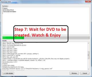 DVD CONVERTER. CONVERT & BURN ANY VIDEO TO DVD. AVI MPEG MKV WMV DIVX 