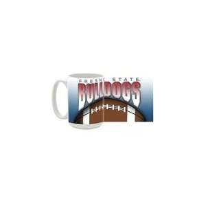  Fresno State Bulldogs (Bulldogs Football) 15oz Ceramic Mug 