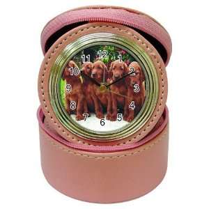  Irish Setter Puppy Dog 2 Jewelry Case Clock M0695 