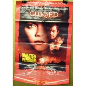  Movie Poster Wes Cravens Cursed Christina Ricci Josua 