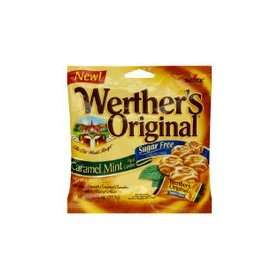 Werthers Original Sugar Free Hard Candies Caramel Mint, 2.75 oz (Pack 