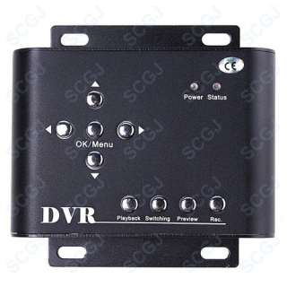 New Mini 2CH 2 CH SD DVR Video Audio Recorder Surveillance CCTV Motion 