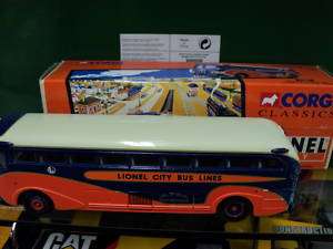 Corgi Diecast Bus Lionel Yellow Coach 743 LE MIB 53904  