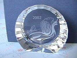 Swarovski ~ Isadora Paperweight 2002 Mint In Box #7400  