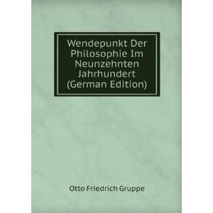 Wendepunkt Der Philosophie Im Neunzehnten Jahrhundert (German Edition)
