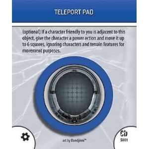  HeroClix Teleport Pad # S01 (Common)   Collateral Damage 