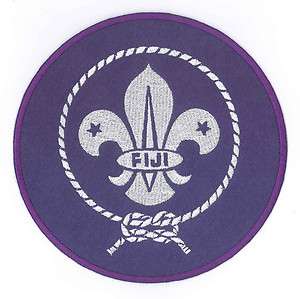 Fiji Scout Association Official Emblem Backpatch  