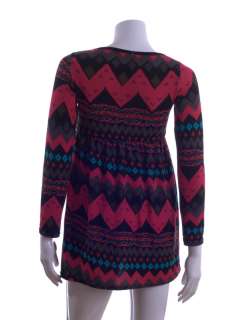 FANCYQUBE Bohemia style Dress Pullover Tunic Sweater Size 4/6  