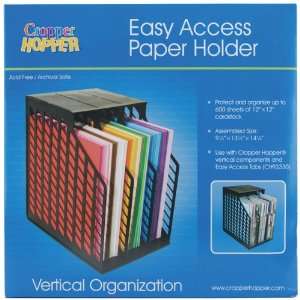  Cropper Hopper Easy Access Paper Holder Black   632177 