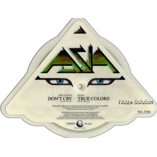 ASIA   Dont Cry   7 inch vinyl Shaped Picture Disc.  