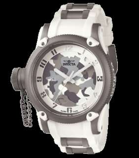   1200 Lefty Russian Diver White Camouflage Siberian Tiger Watch  