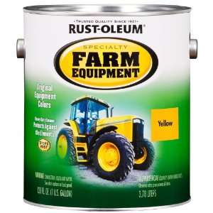   7449502 Specialty Farm Equipment Enamel, Yellow Caterpillar, 1 Quart