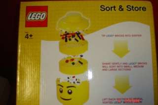 LEGO~SORT and STORE~HUGE* mini figure head~STORAGE~NEW  