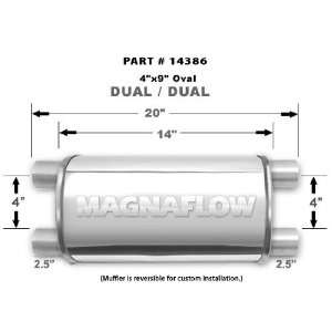  MagnaFlow Performance Mufflers   Universal Fitment 