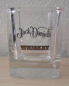 Jack Daniels Whiskey Square Glass  